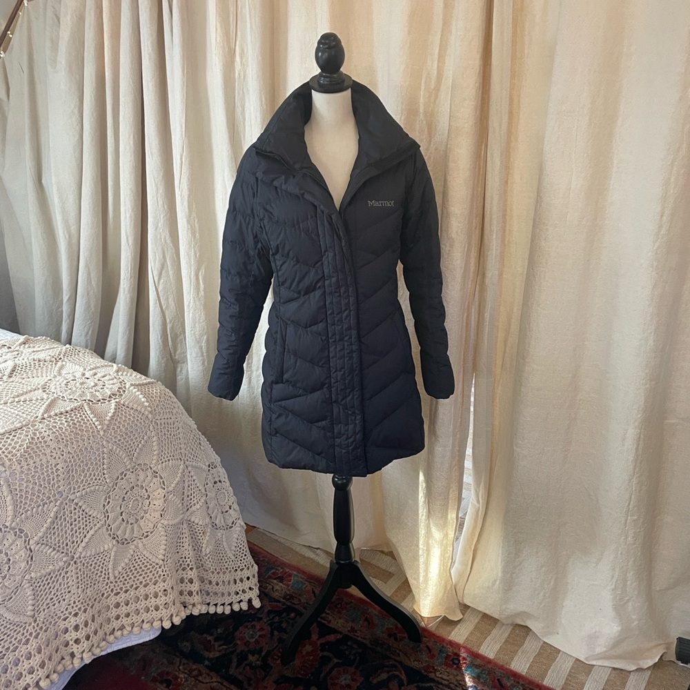 Marmot Women's Midnight Black Puffer Jacket